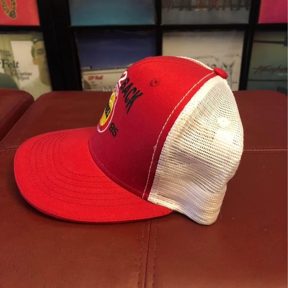 Red Houston Rockets Back 2 Back 90’s Throwback Cap - Picture 2 of 5